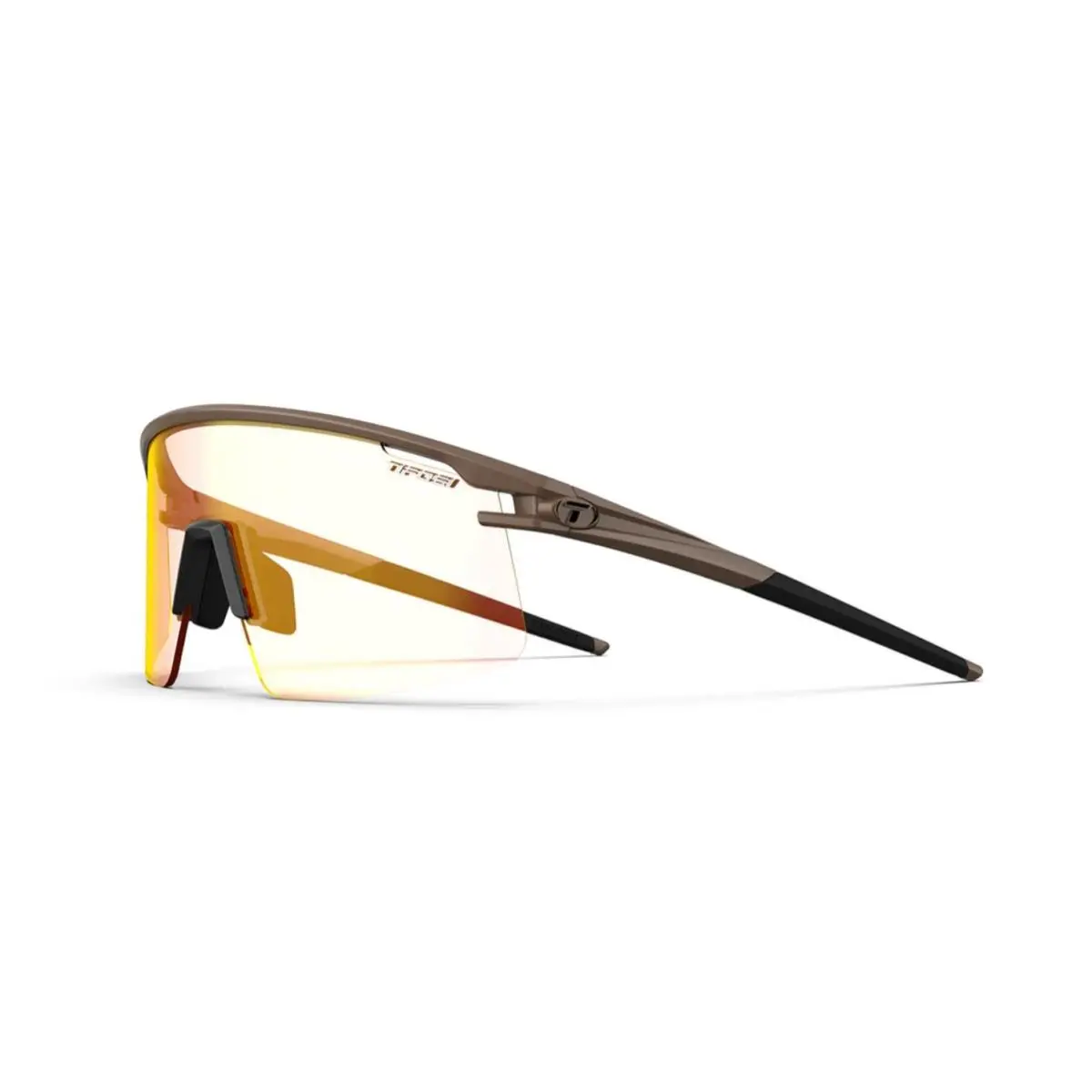 Moab Lite Sunglasses Interchangeable Lenses Matte Bronze - Clarion Red Fototec by Tifosi