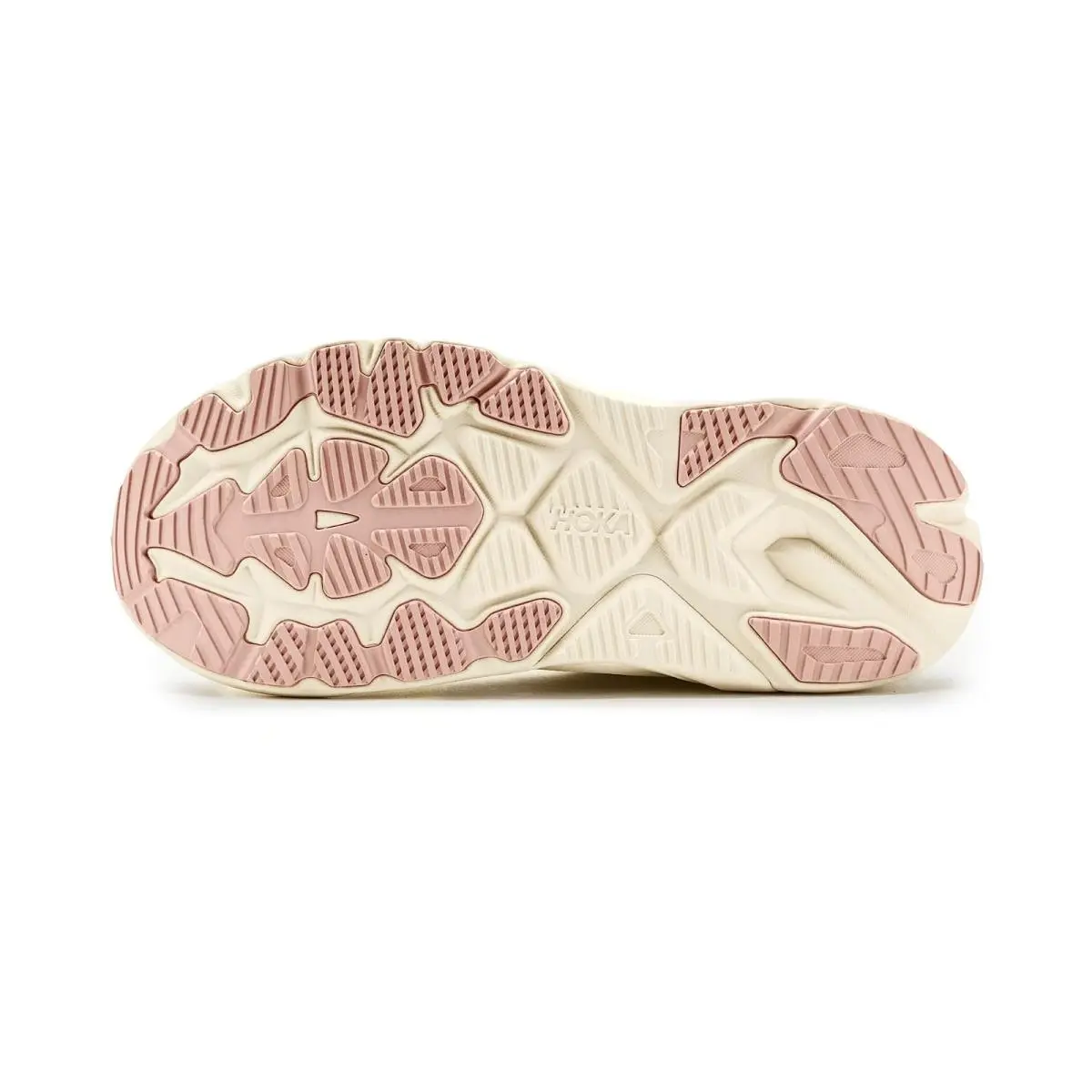 Hoka shoes - Alabaster/Lingonberry 17