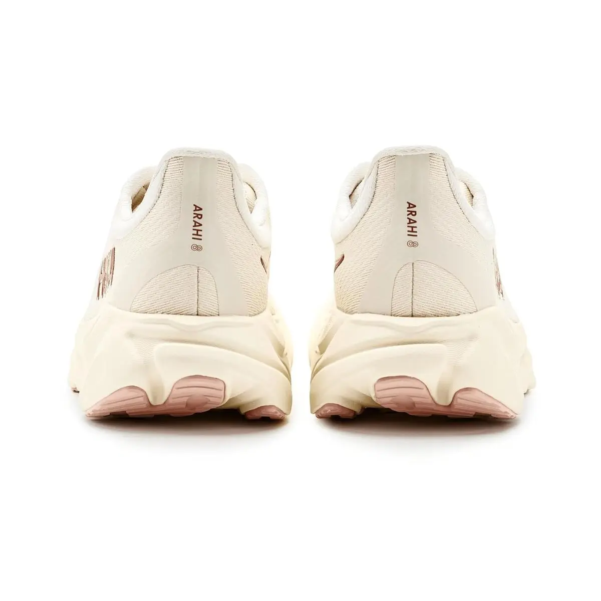 Hoka shoes - Alabaster/Lingonberry 19
