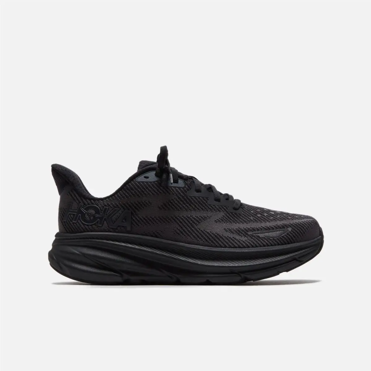 Hoka Clifton 9 Triple Black - Women`s Sizes 1127896-BBLC
