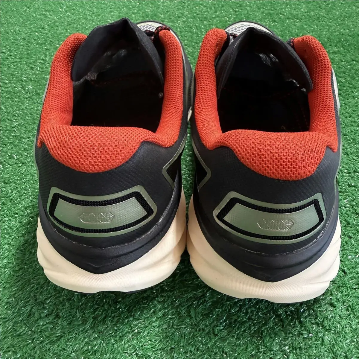 Hoka shoes - Clifton One9 Grey Black Habanero - 1155370_HBN - White 9