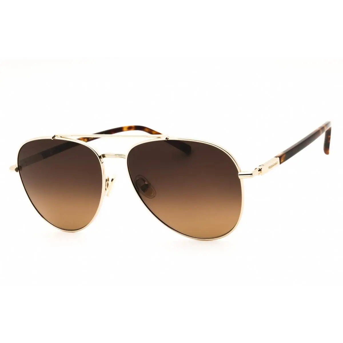 SF316S 745 Gold/brown Gradient 61-16-145 Sunglasses by Salvatore Ferragamo