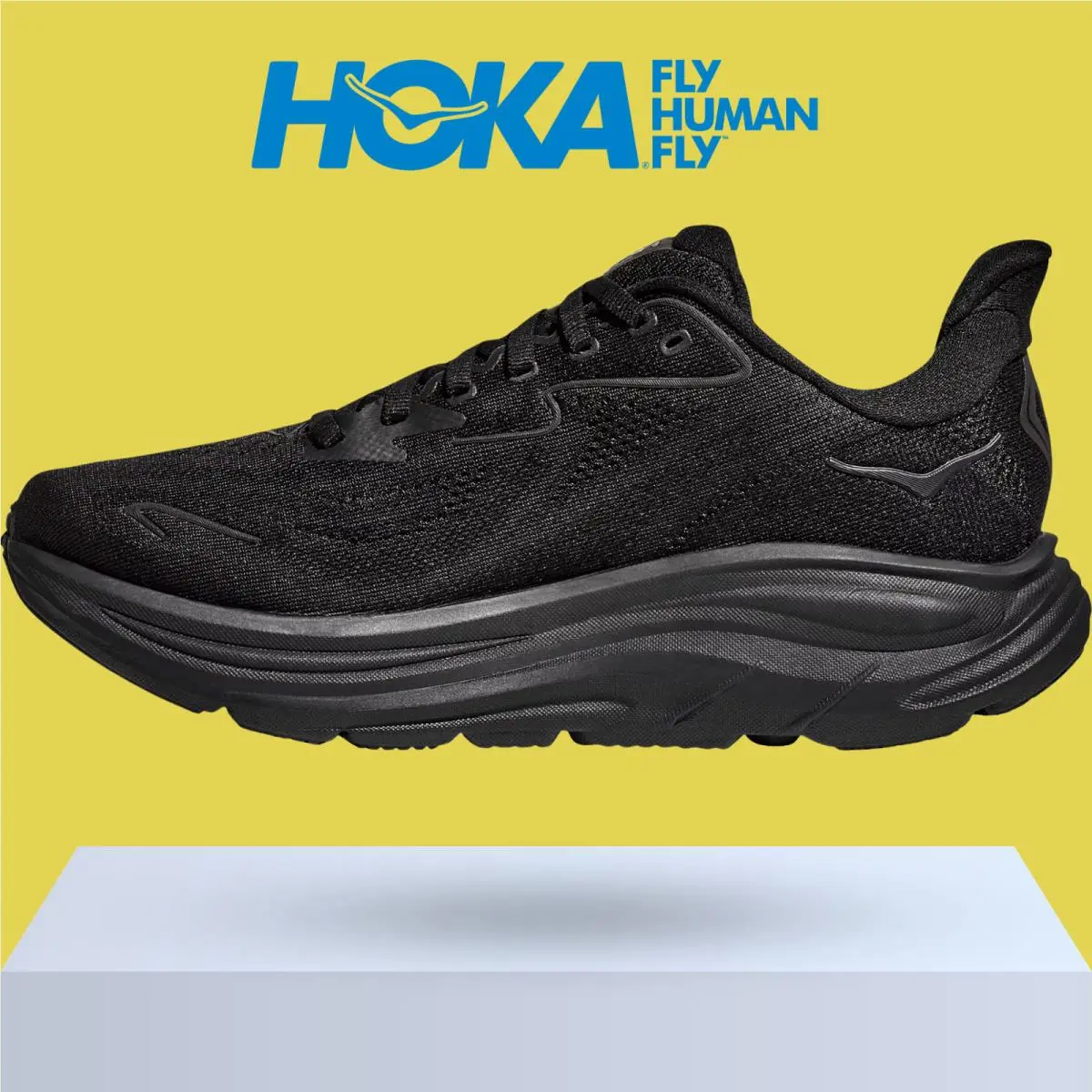 Hoka shoes - Hoka One One Clifton 10 - Alpine Blue/Foggy Night 45