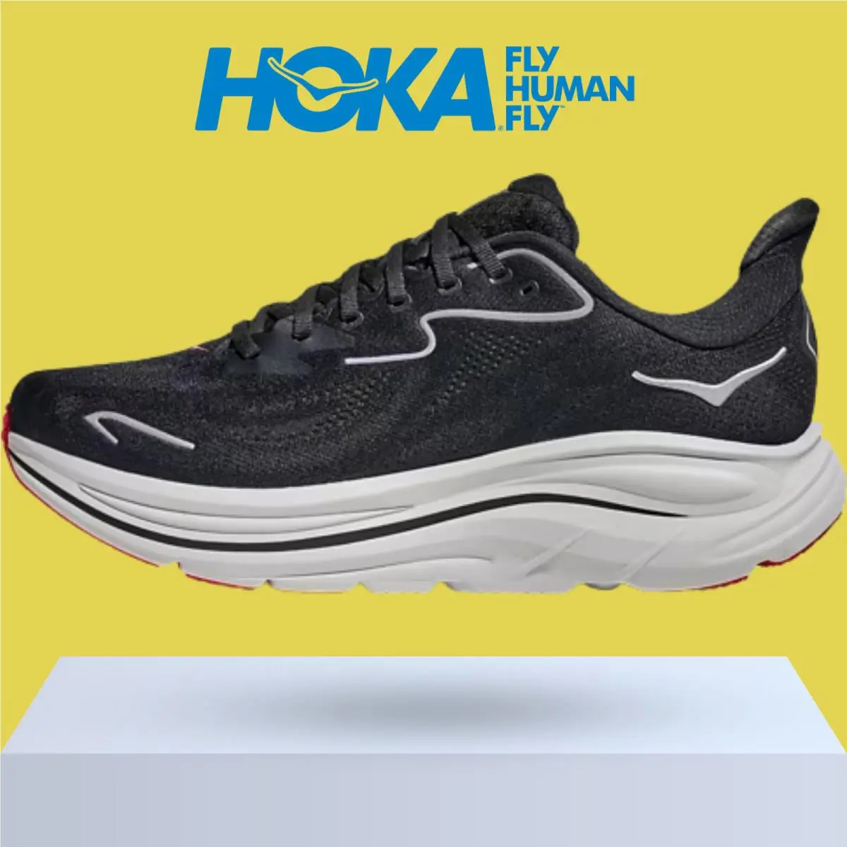 Hoka shoes - Hoka One One Clifton 10 - Alpine Blue/Foggy Night 10