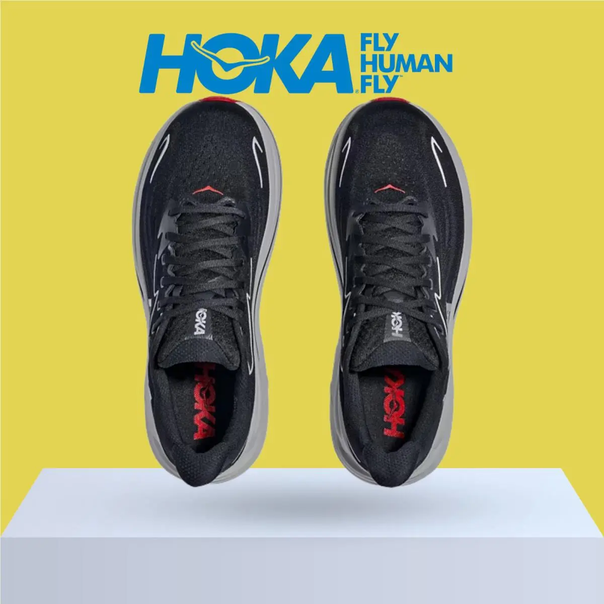 Hoka shoes - Hoka One One Clifton 10 - Alpine Blue/Foggy Night 12