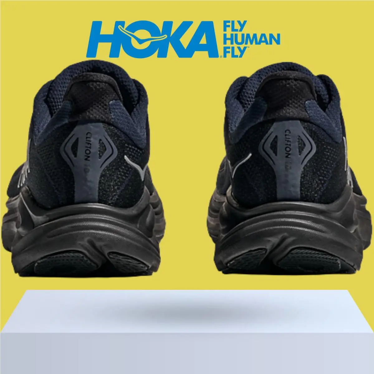 Hoka shoes - Hoka One One Clifton 10 - Alpine Blue/Foggy Night 16