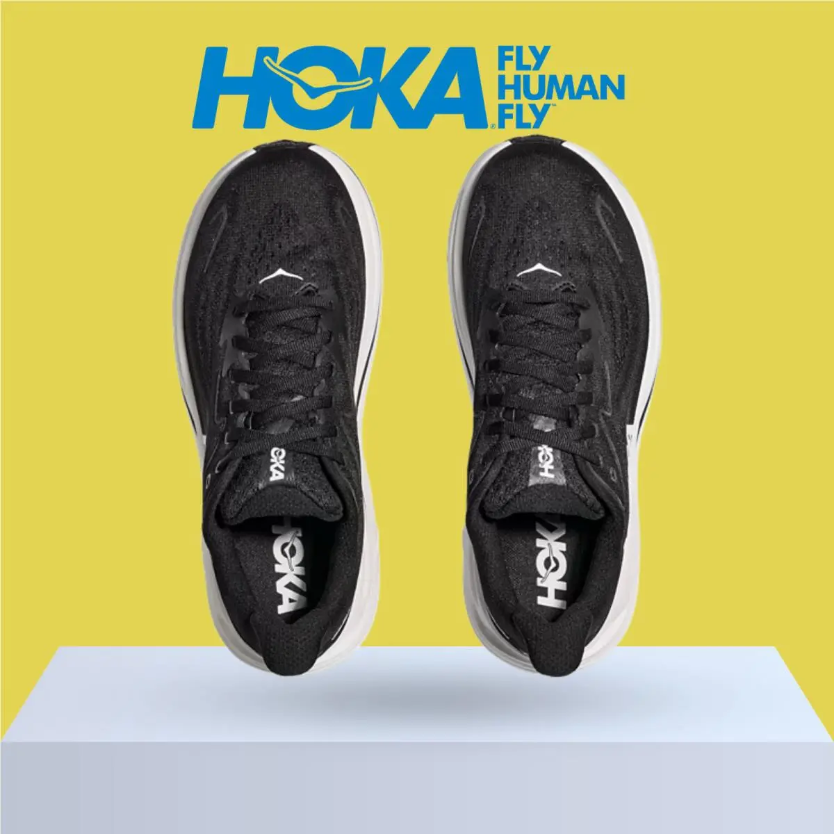 Hoka shoes - Hoka One One Clifton 10 - Alpine Blue/Foggy Night 22