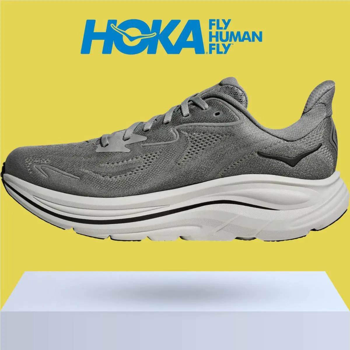 Hoka shoes - Hoka One One Clifton 10 - Alpine Blue/Foggy Night 25