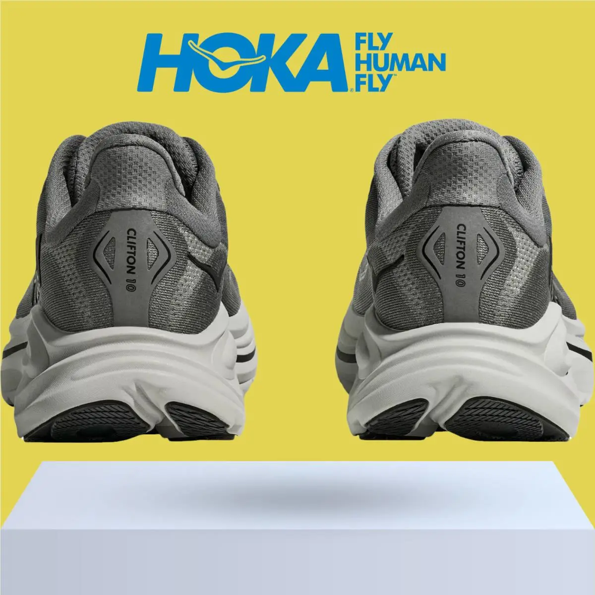 Hoka shoes - Hoka One One Clifton 10 - Alpine Blue/Foggy Night 26