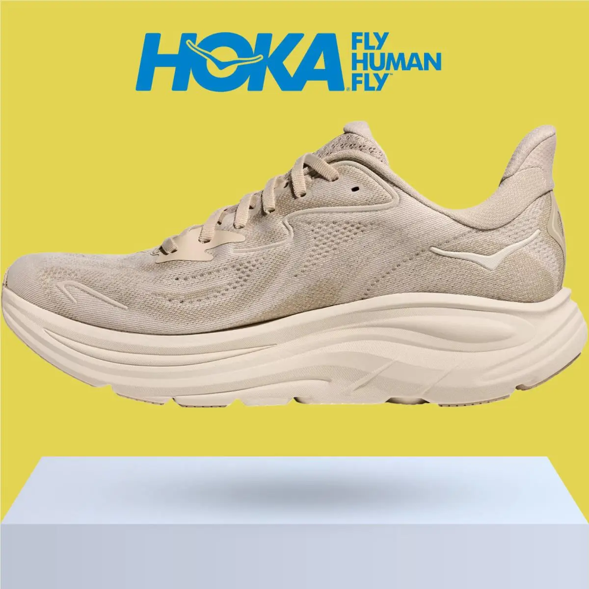 Hoka shoes - Hoka One One Clifton 10 - Alpine Blue/Foggy Night 50