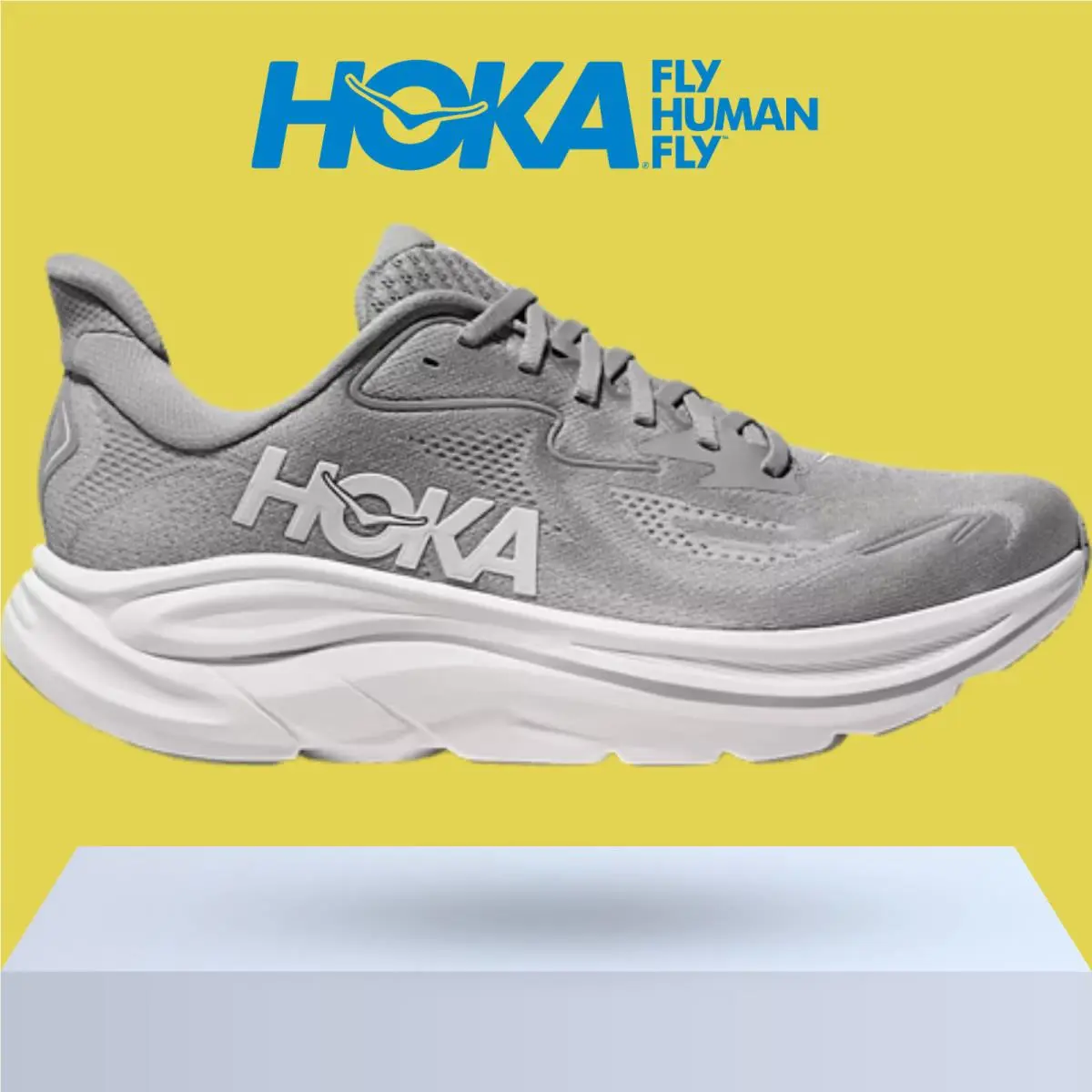Hoka shoes - Hoka One One Clifton 10 - Alpine Blue/Foggy Night 39