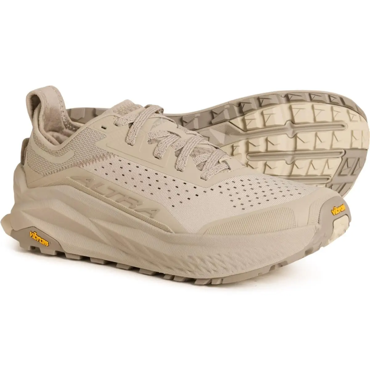 Altra Olympus 6 Trail Running Shoes Mens Vibram Megagrip Cushioned Eva