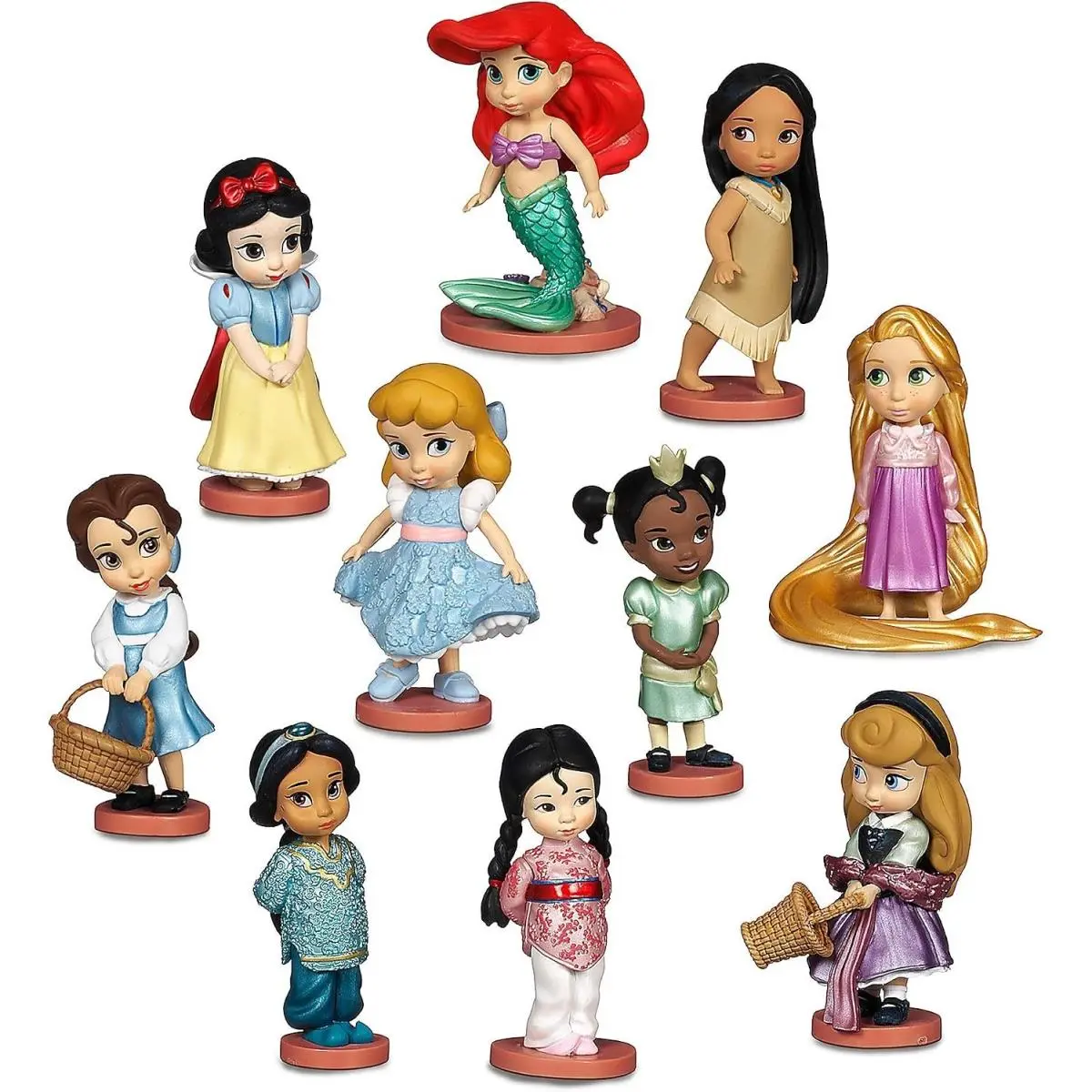 Official Animators Collection Deluxe Figurine Play Set - 10 Fully Sculpted