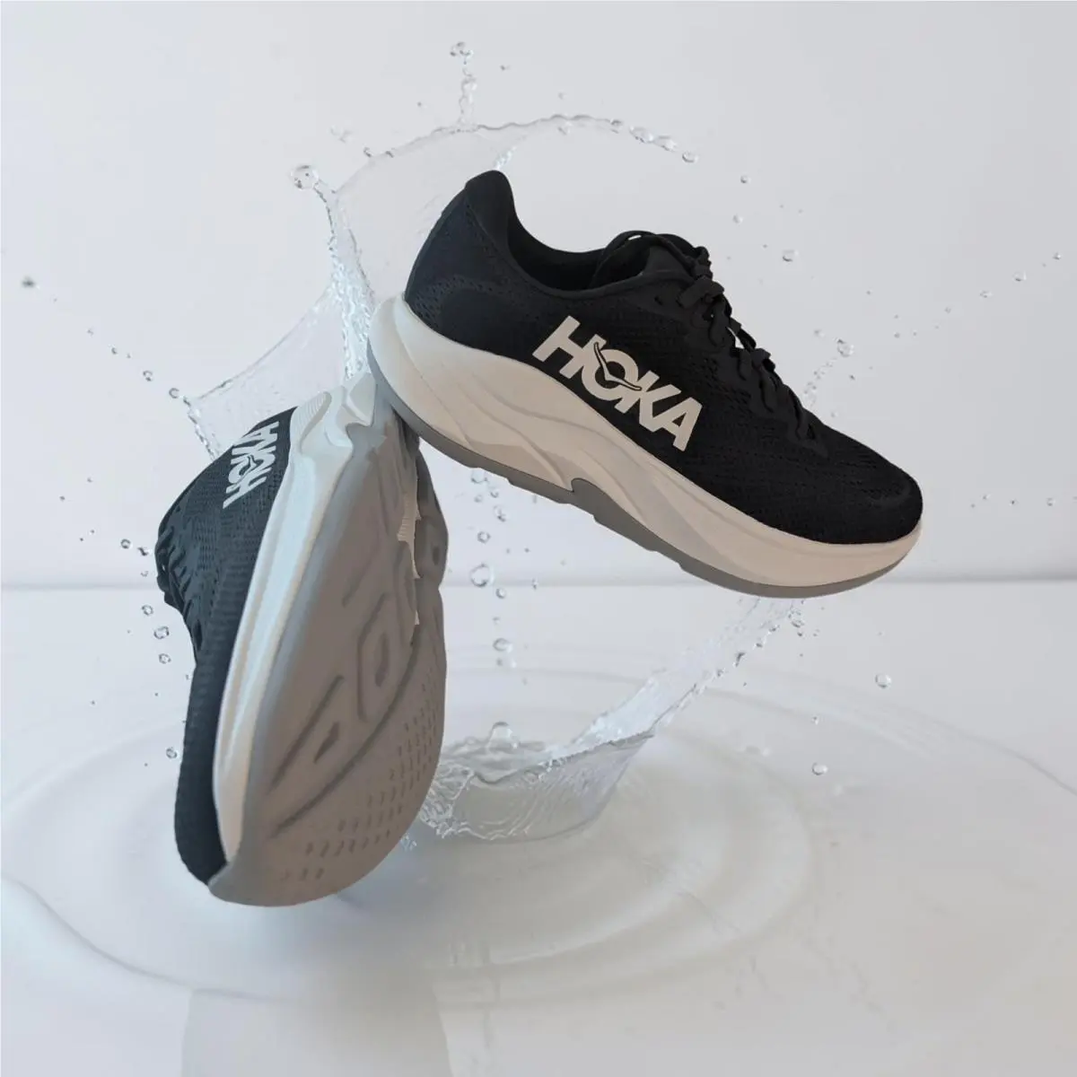 Hoka shoes - Hoka Rincon 4 - Rincon - 1155131-BWHT - Black 4
