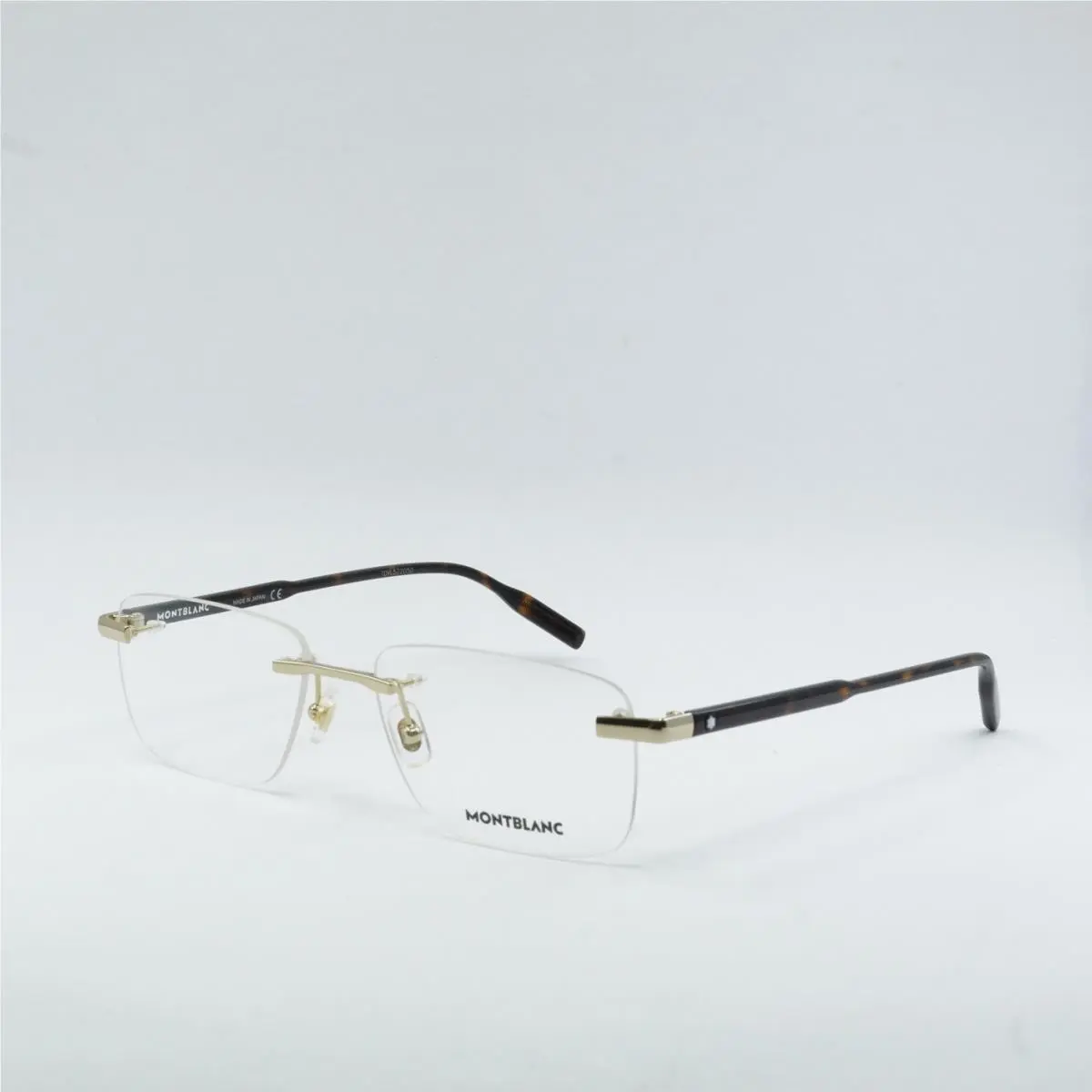 Montblanc MB0088O 003 Gold 56mm Eyeglasses