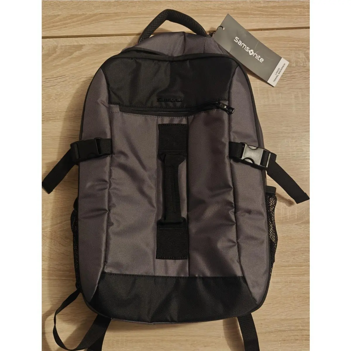 Samsonite Lagos Travel Backpack Black-charkoal