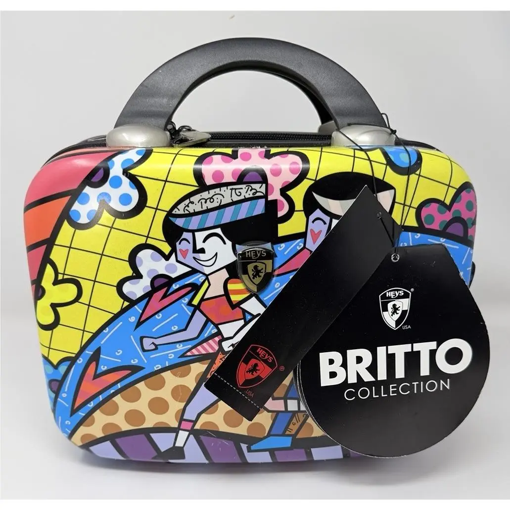Romero Britto  Spring Love Hard Shell Small Travel Case Carry-on by Heys