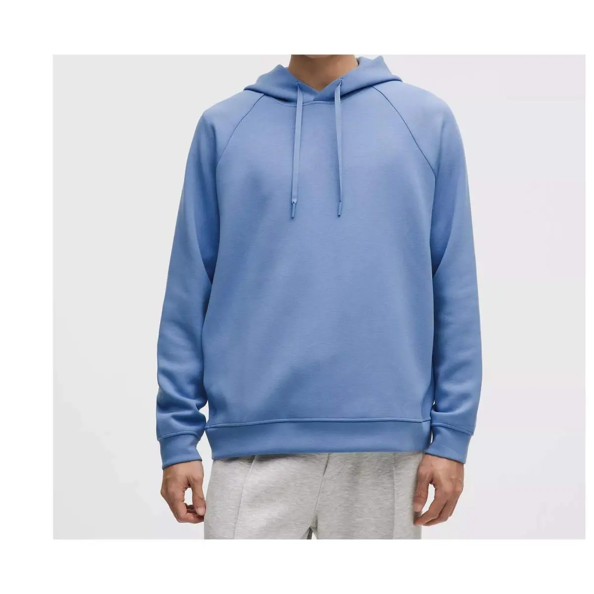 Lululemon Smooth Spacer Pullover Hoodie Mens XL Blue Modal LM3GMVS
