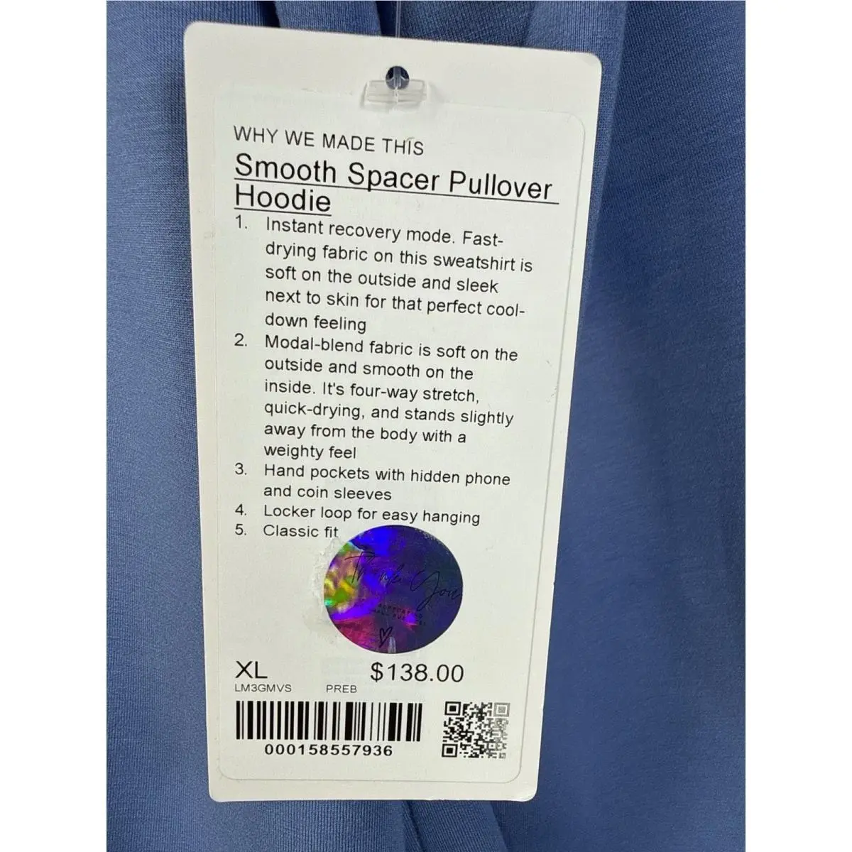 Lululemon clothing - Blue 3
