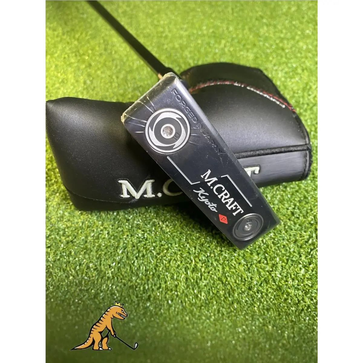 LH Mizuno M Craft Kyoto P Black 34” Blade Putter + HC
