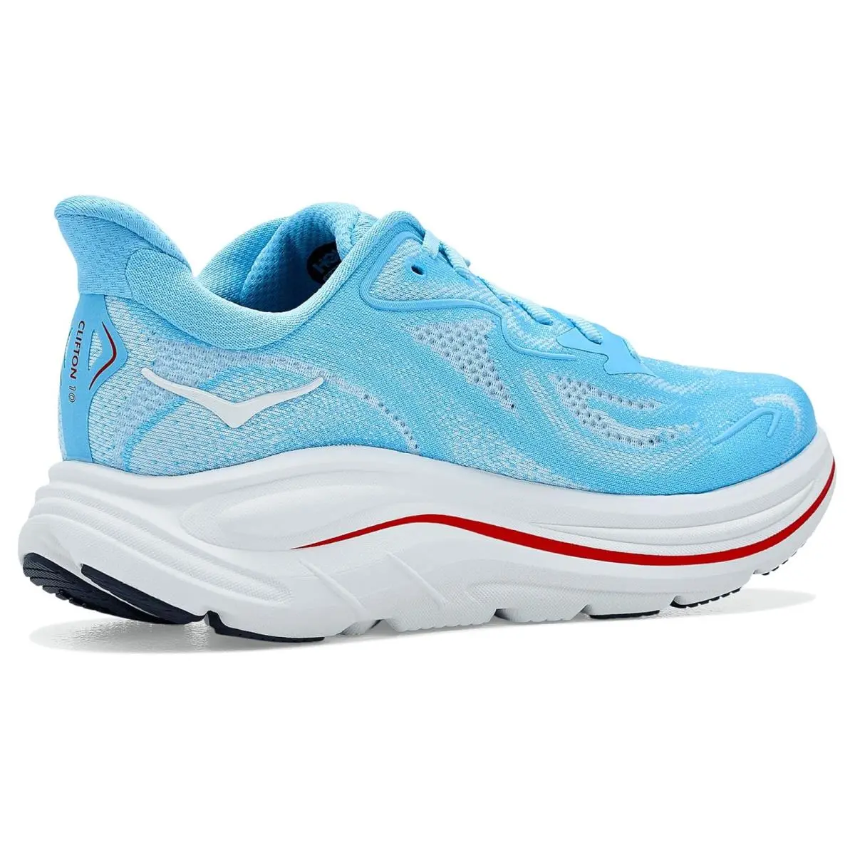 Hoka shoes - Sea Glass/Neon Flame 13