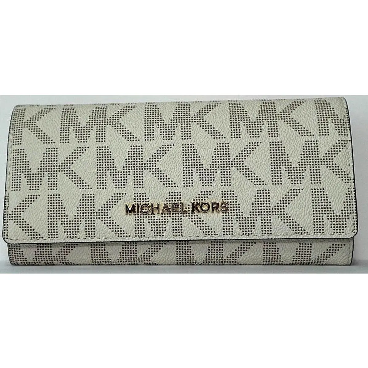 Michael Kors  bag  - Michael Kors Abbey Anita - Abbey Anita - Vanilla / Acorn, Handle/Strap: Brown, Hardware: Gold