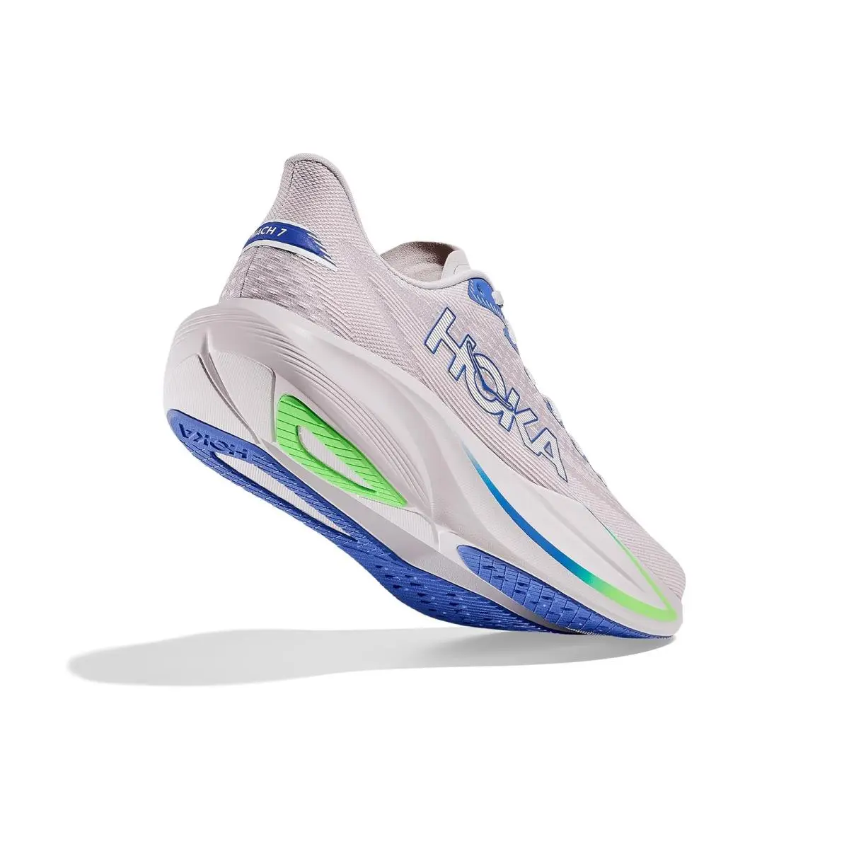 Hoka shoes - Ash Grey/Cobalt Blue 8