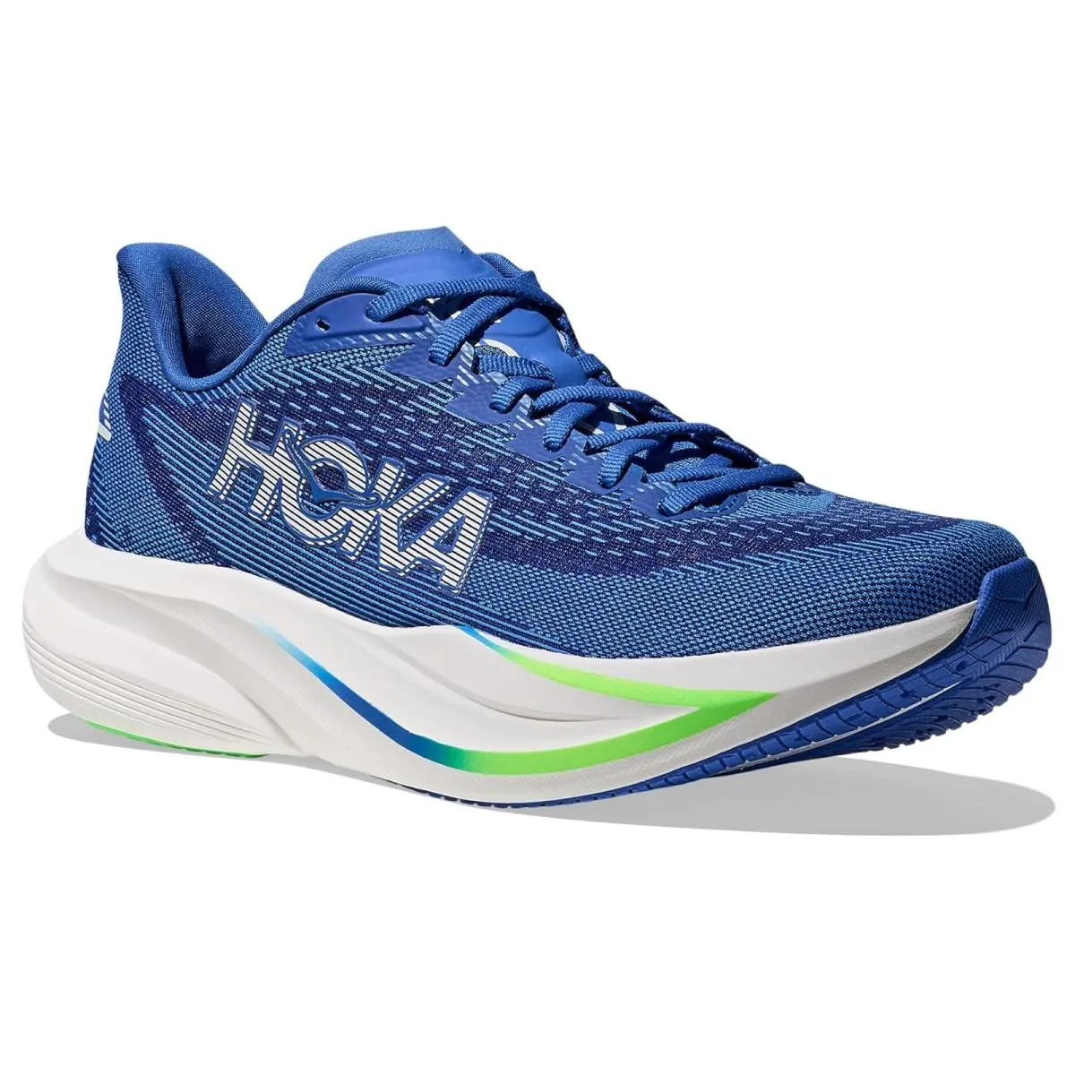 Hoka shoes - Ash Grey/Cobalt Blue 32