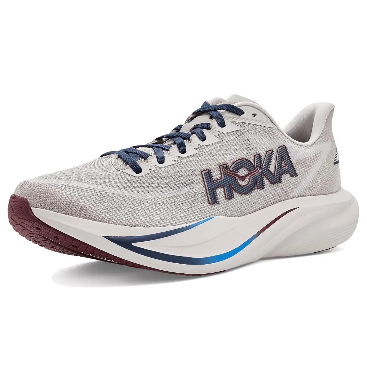 Hoka shoes - Ash Grey/Cobalt Blue 51