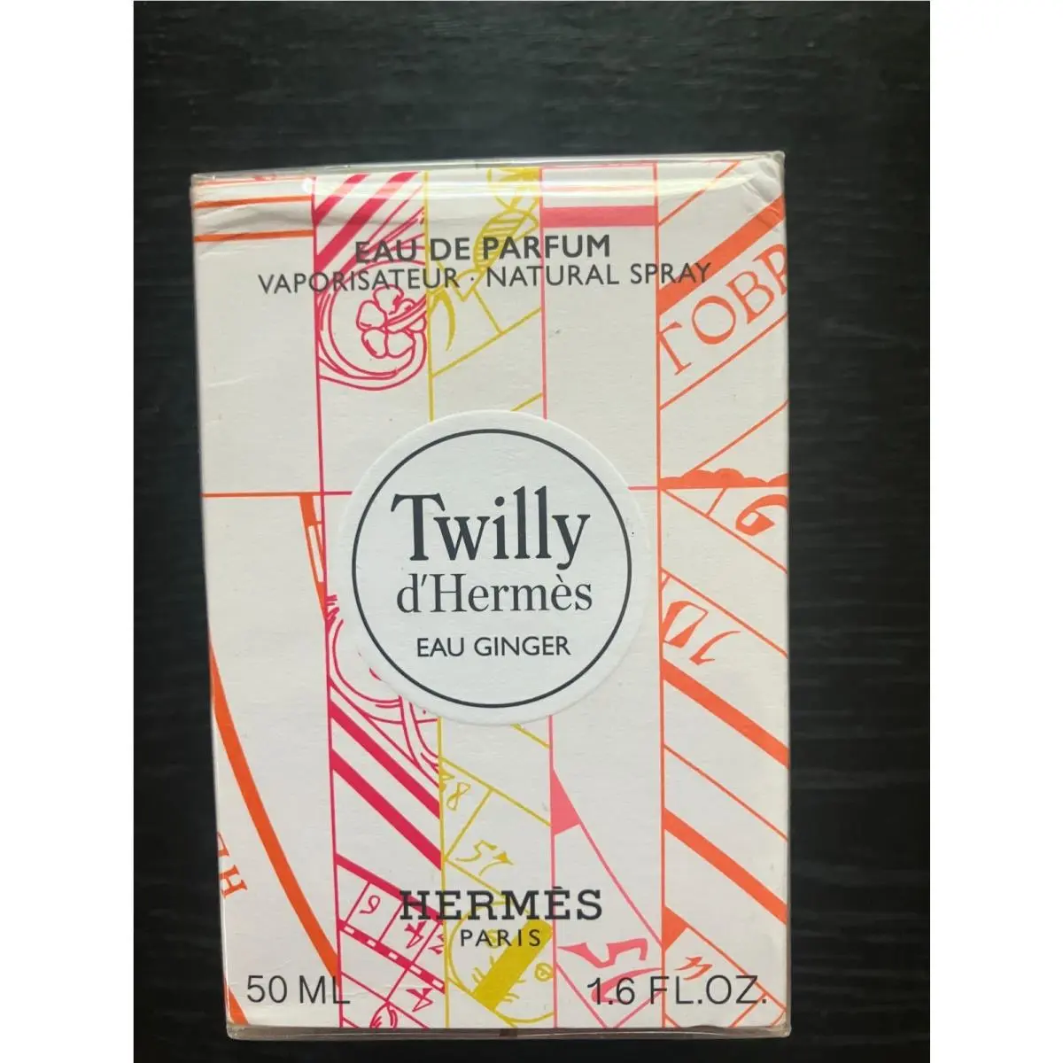 Twilly D`hermes Eau Ginger by Hermes 1.6oz/50ml Spray Box