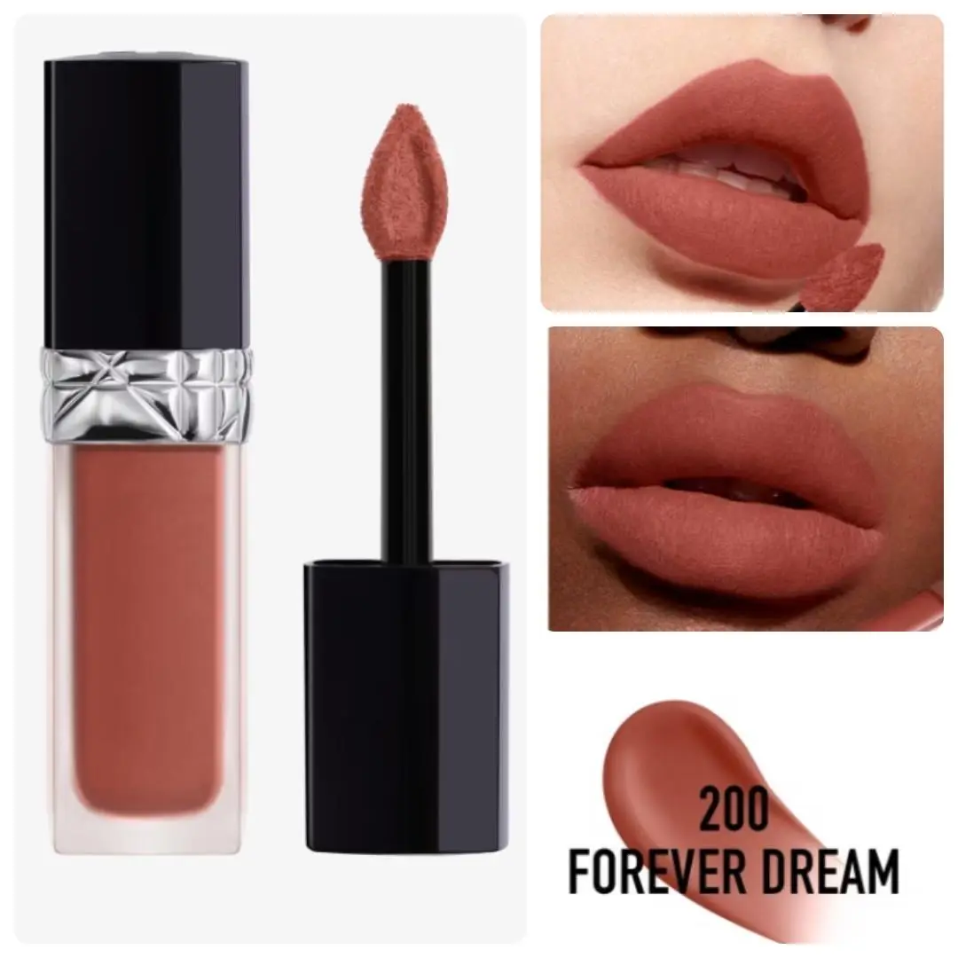 Rouge Forever Liquid Transfer-proof Matte Lipstick .2oz/6ml 200 FOREVER DREAM by Dior