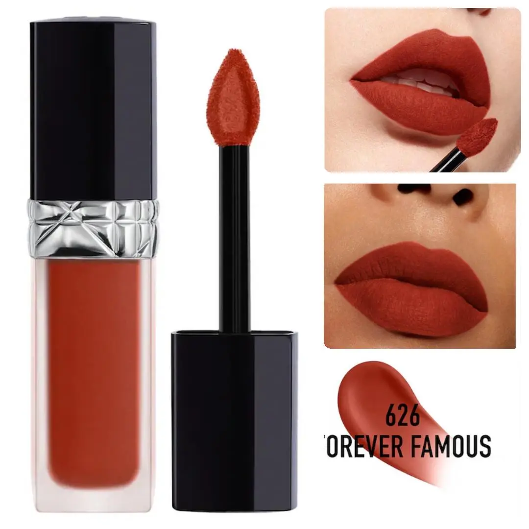 Rouge Forever Liquid Transfer-proof Matte Lipstick .2oz/6ml 626 FOREVER FAMOUS by Dior
