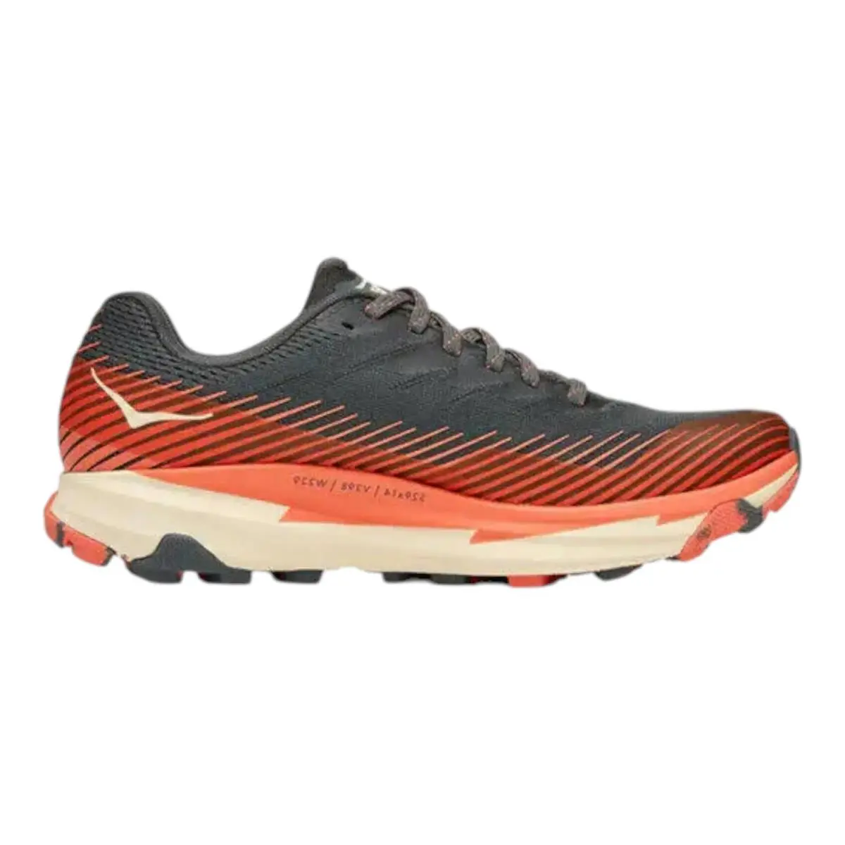 Hoka Torrent 2 Trail Running Shoe in Gray Orange Women`s