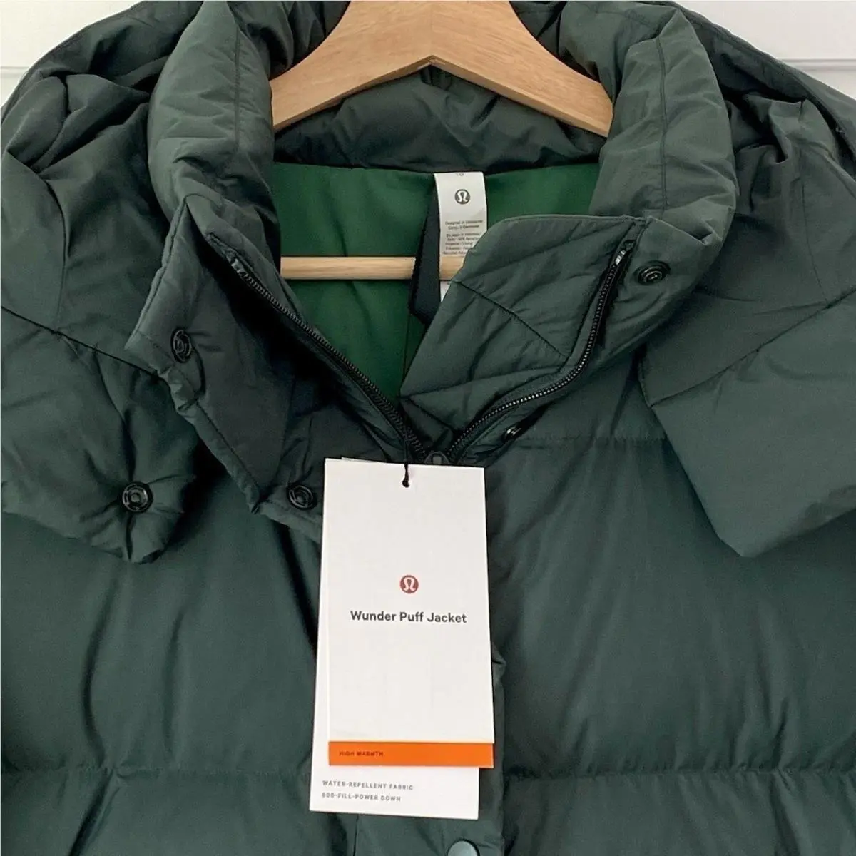 Lululemon clothing - Lululemon Wunder Puff - Wunder Puff - Green 0
