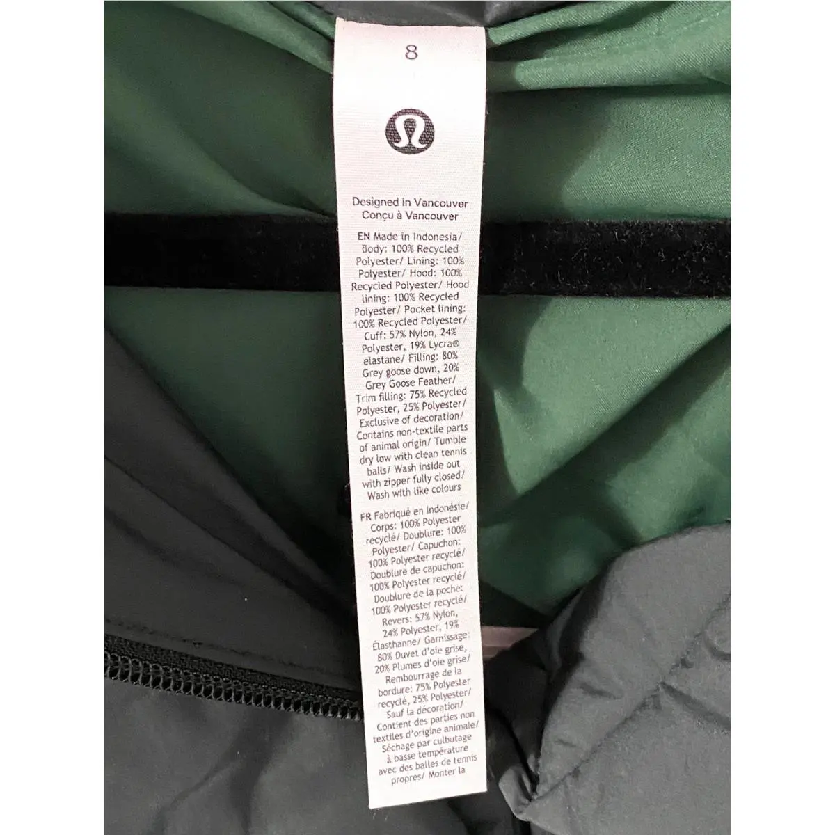 Lululemon clothing - Lululemon Wunder Puff - Wunder Puff - Green 3