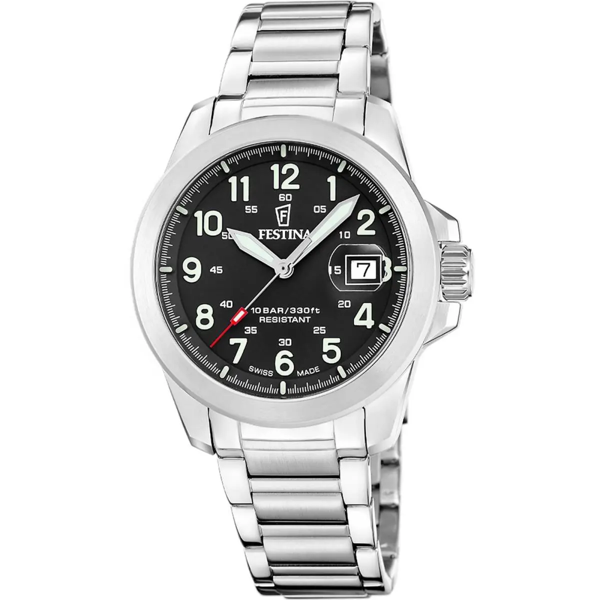 Festina Field Watches Black Dial Wristwatch F20081-4