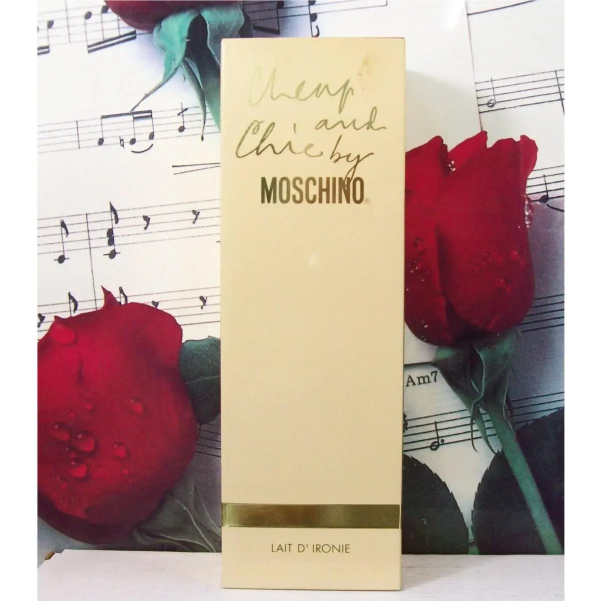 and Chic By Moschino Body Lotion 6.7 Fl. Oz. Wb. Vintage