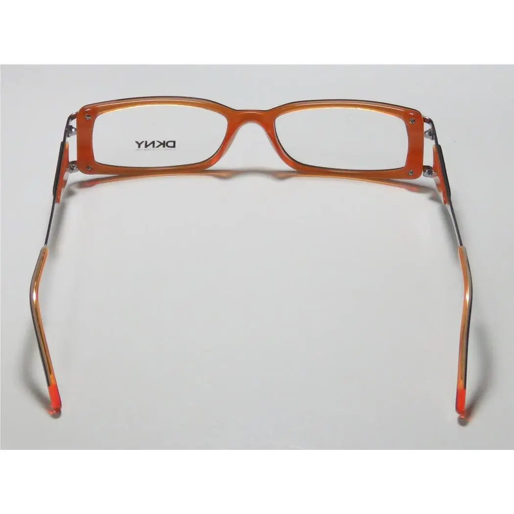 DKNY eyeglasses - 4556 - Black / Silver / Orange, Frame: Multi-Color