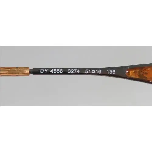 DKNY eyeglasses - 4556 - Black / Silver / Orange, Frame: Multi-Color
