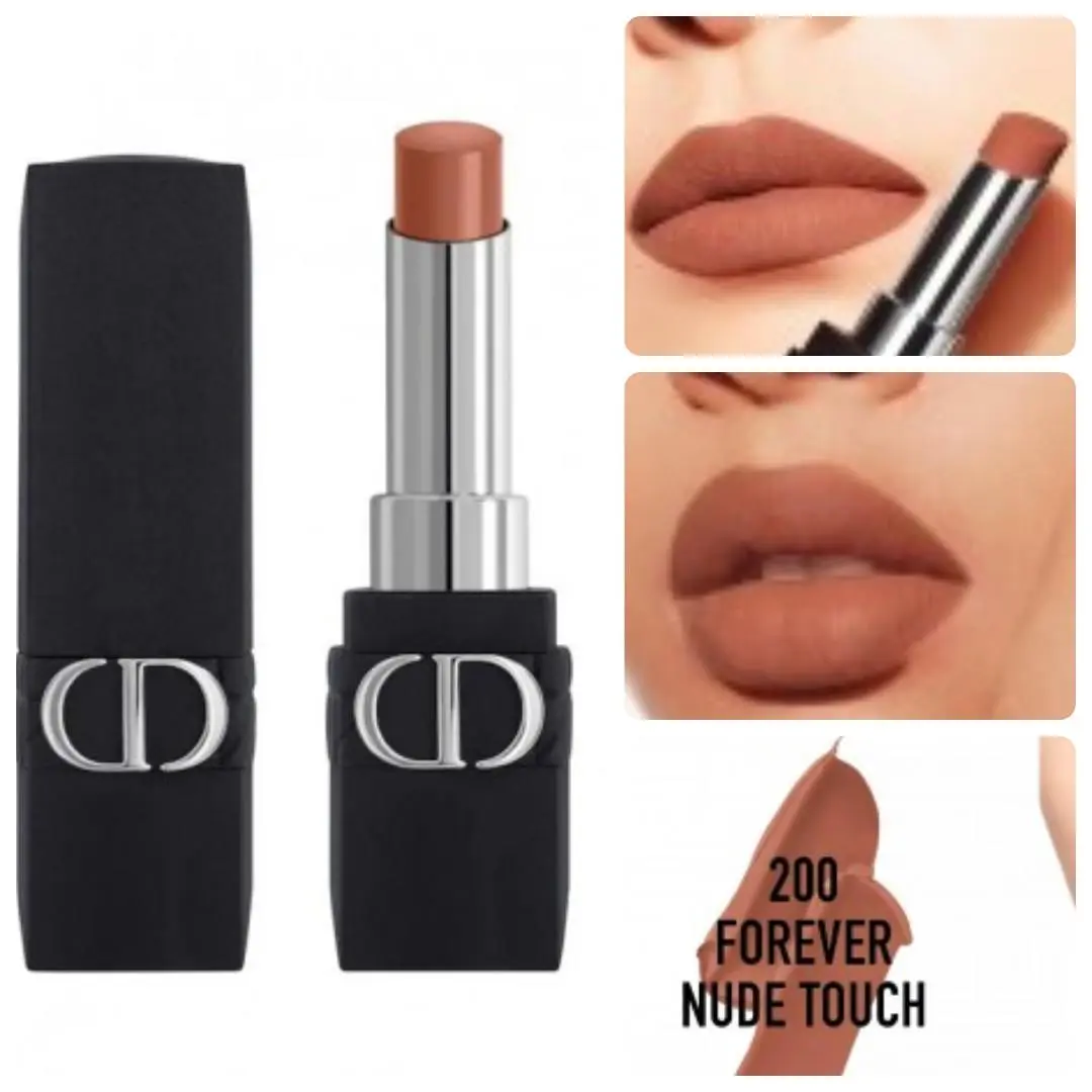 Rouge  Forever Couture Transfer Proof Lipstick 200 FOREVER NUDE TOUCH by Dior