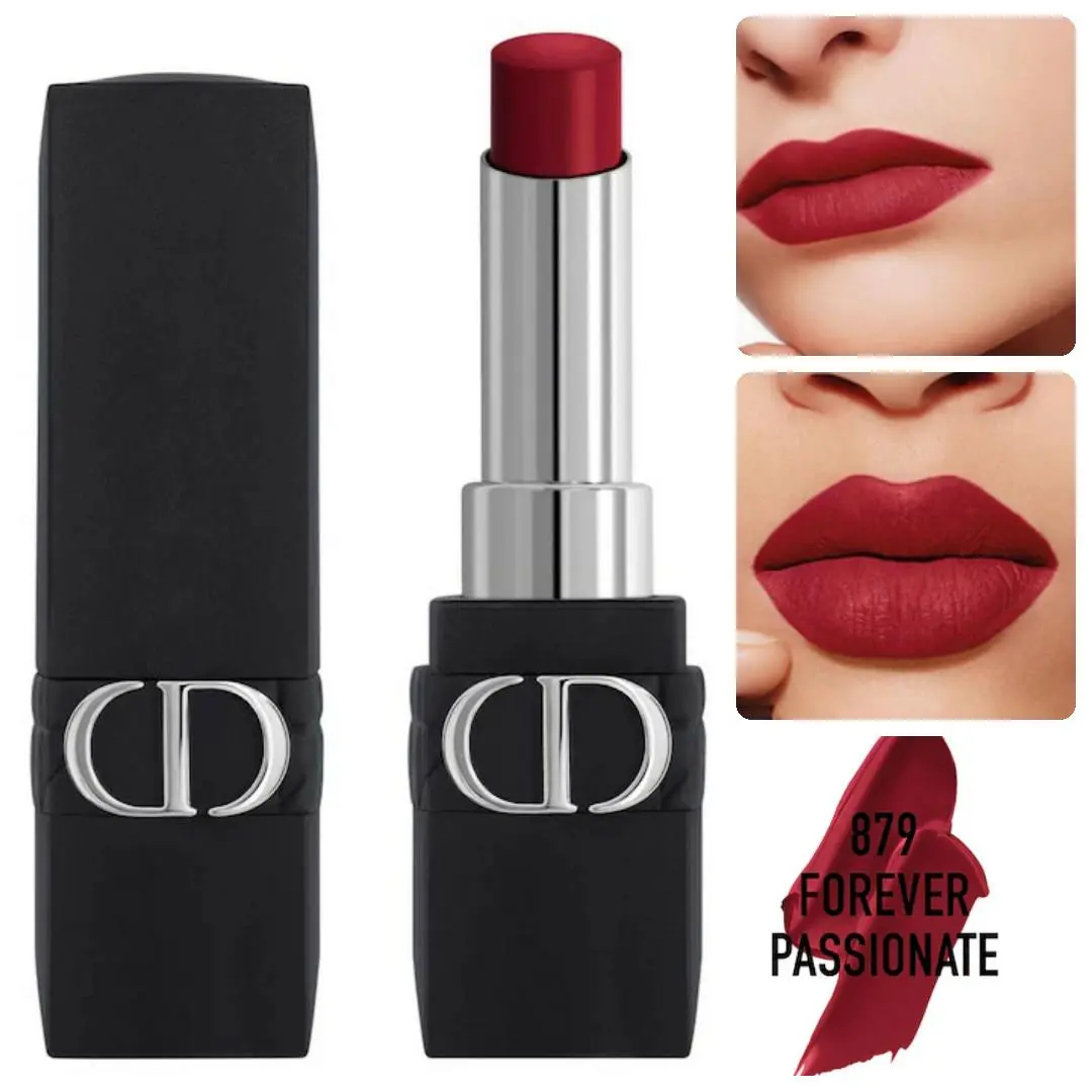 Rouge  Forever Couture Transfer Proof Lipstick 879 FOREVER PASSIONATE by Dior