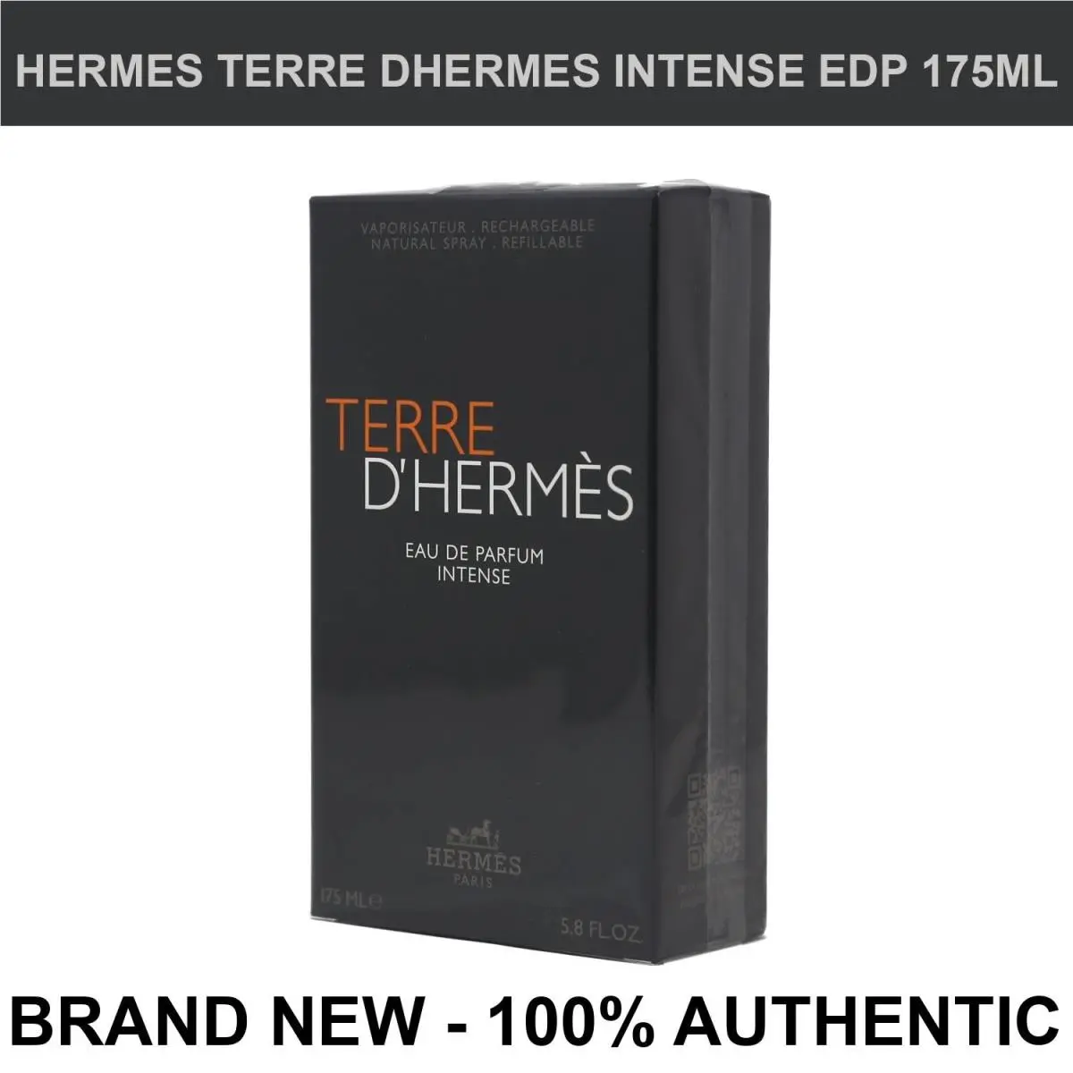 Hermès Terre D`hermès Intense Eau de Parfum Spray 5.8 oz For Men by Hermes