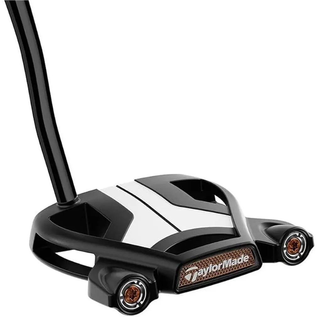 Taylor Made Spider Tour S Black Counterbalance Putter Mallet Double Bend