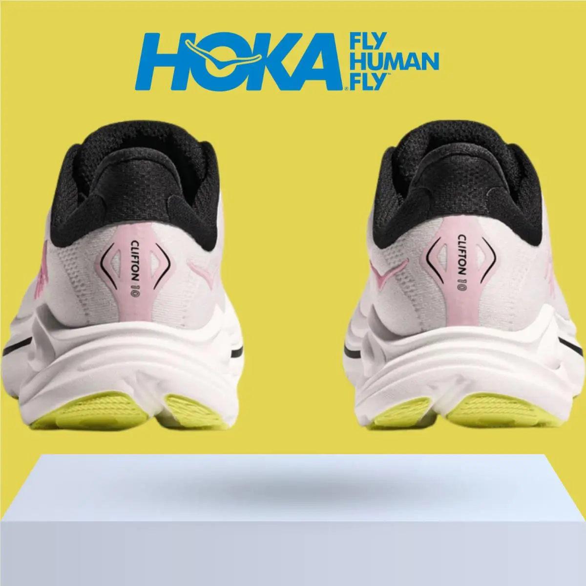 Hoka shoes - Hoka One One Clifton 10 - Black/Black 16
