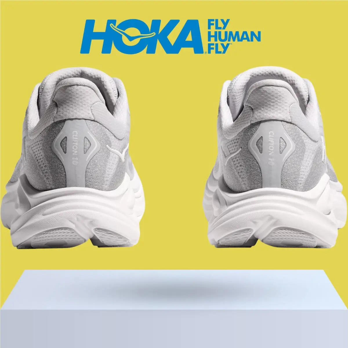 Hoka shoes - Hoka One One Clifton 10 - Black/Black 41