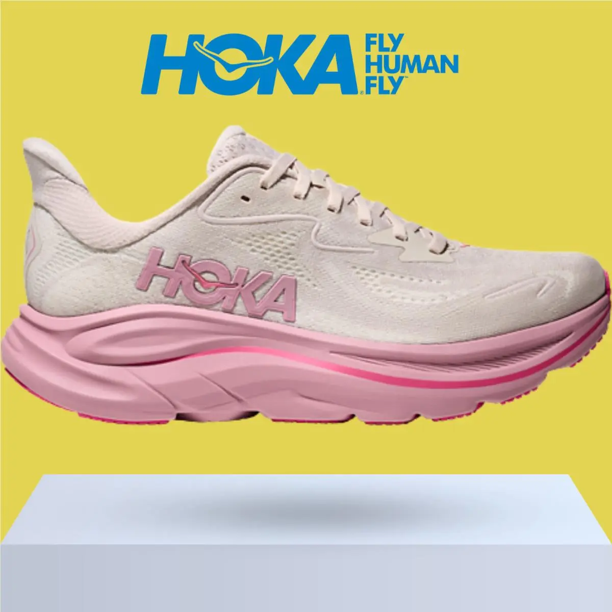Hoka shoes - Hoka One One Clifton 10 - Black/Black 49