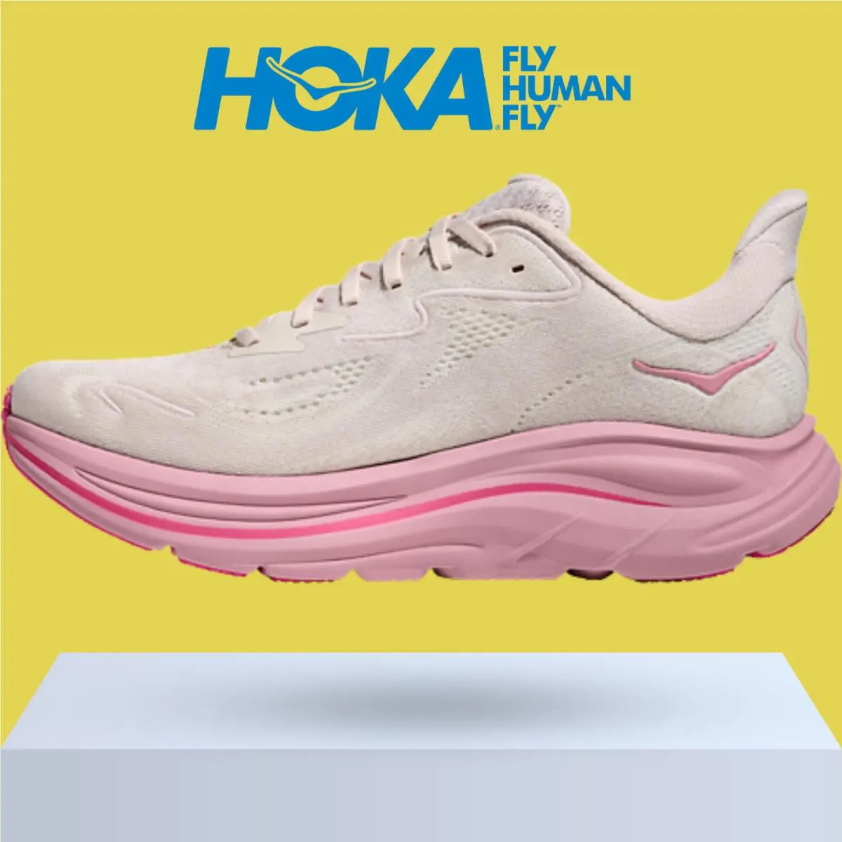 Hoka shoes - Hoka One One Clifton 10 - Black/Black 50