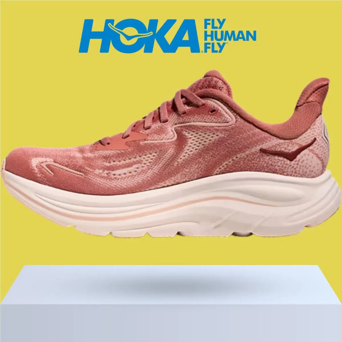 Hoka shoes - Hoka One One Clifton 10 - Black/Black 25