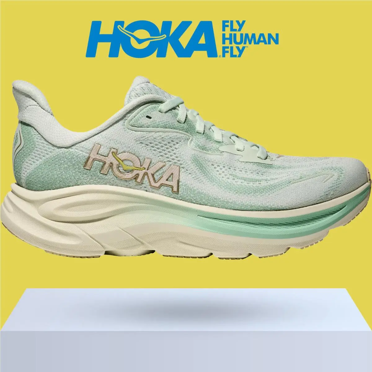 Hoka shoes - Hoka One One Clifton 10 - Black/Black 29