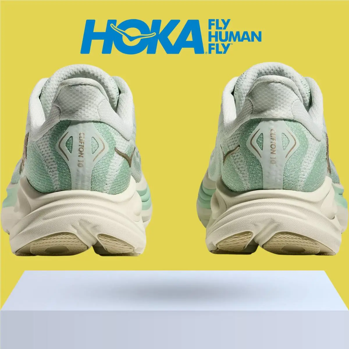 Hoka shoes - Hoka One One Clifton 10 - Black/Black 31